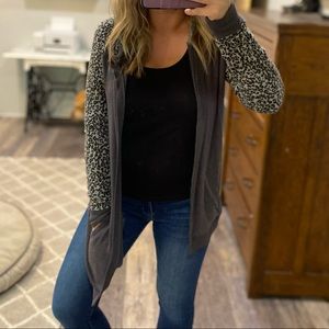 Leopard cardigan